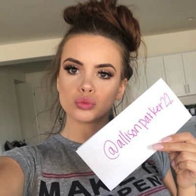 allison parker of leak|This model says her sexy pics are the most